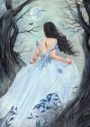 In a dark forest
